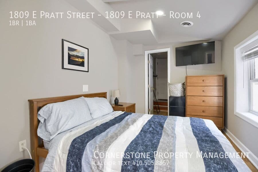1809 E Pratt Street - 1809 E Pratt, Room 4