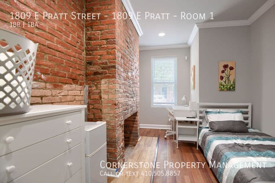 1809 E Pratt Street - 1809 E Pratt, Room 1