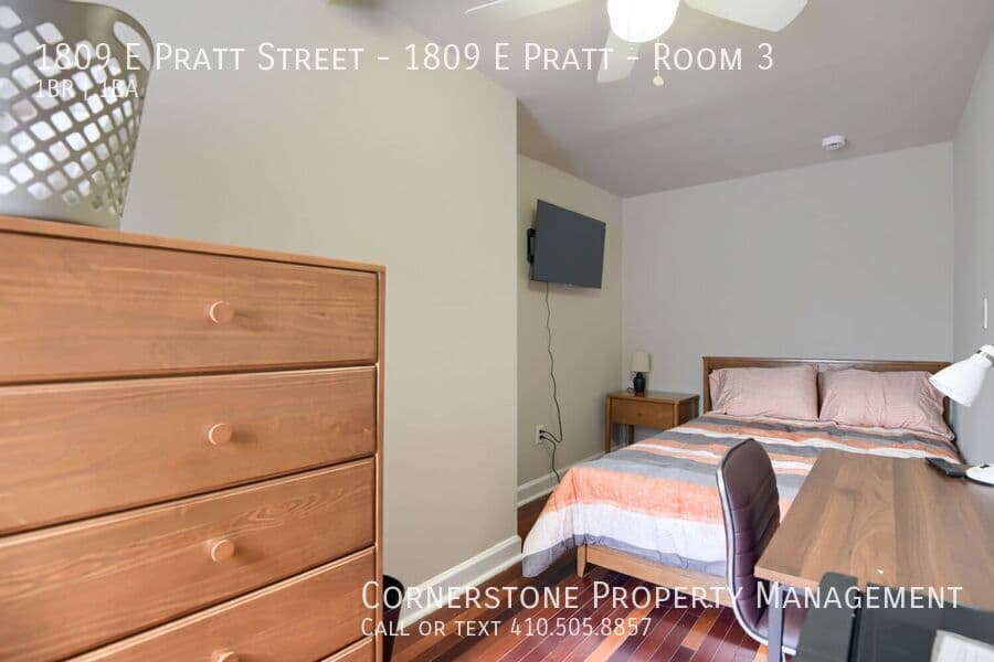 1809 E Pratt Street - 1809 E Pratt, Room 3